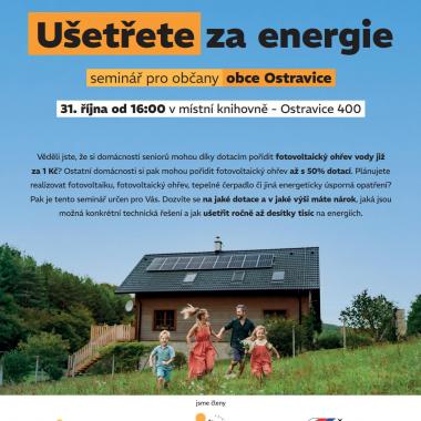 Ušetřete za energie – seminář pro občany obce Ostravice 1
