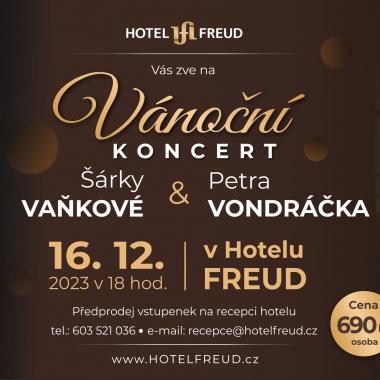 Hotel Freud Vás zve na Vánoční KONCERT 1