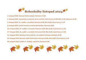 Bohoslužby 1