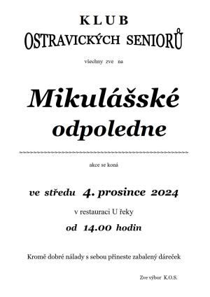 KOS pořádá 1