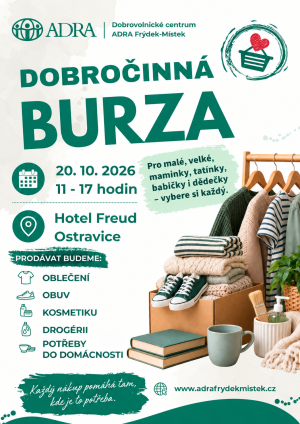 burza oblečení a potřeb